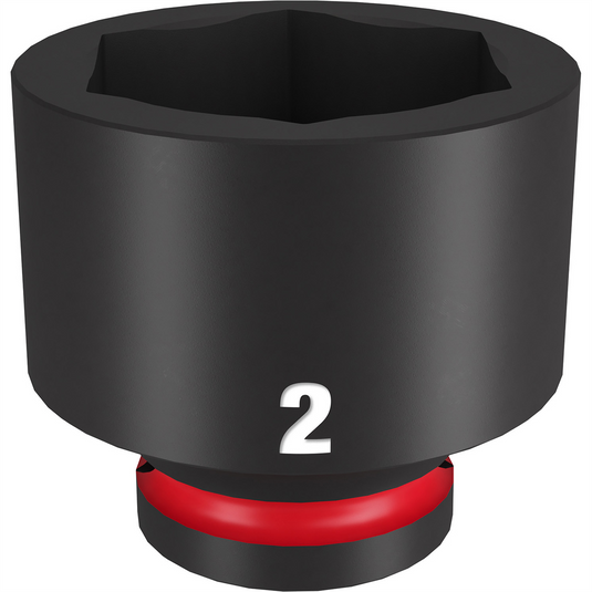 Milwaukee Tool SHOCKWAVE Impact Duty  3/4""Drive 2"" Standard 6 Point Socket