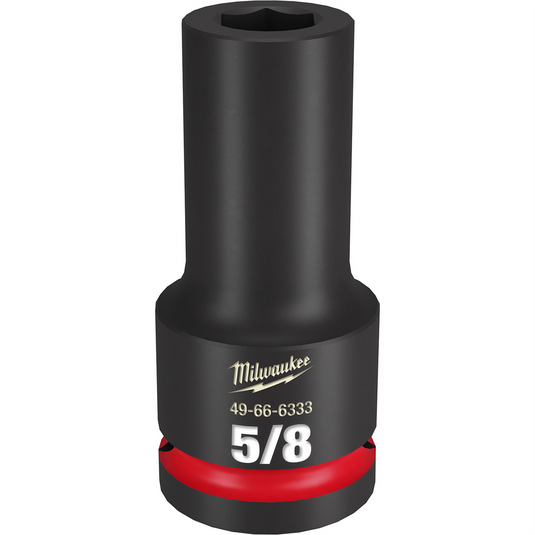 Milwaukee Tool SHOCKWAVE Impact Duty  3/4""Drive 5/8"" Deep 6 Point Socket
