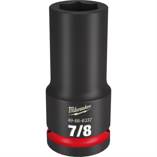 Milwaukee Tool SHOCKWAVE Impact Duty  3/4""Drive 7/8"" Deep 6 Point Socket