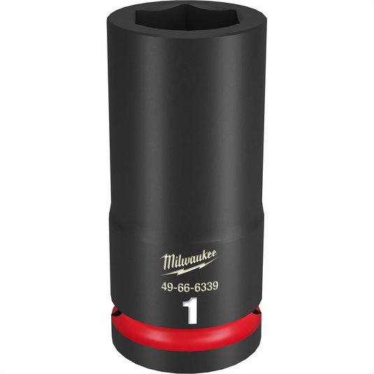 Milwaukee Tool SHOCKWAVE Impact Duty  3/4""Drive 1"" Deep 6 Point Socket