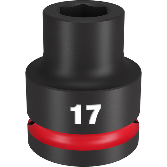 Milwaukee Tool SHOCKWAVE Impact Duty  3/4""Drive 17MM Standard 6 Point Socket