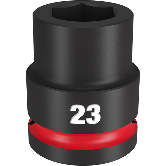 Milwaukee Tool SHOCKWAVE Impact Duty  3/4""Drive 23MM Standard 6 Point Socket