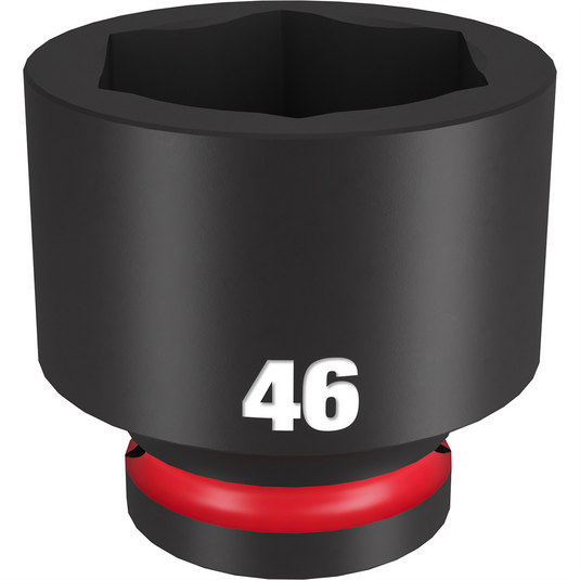 Milwaukee Tool SHOCKWAVE Impact Duty  3/4""Drive 46MM Standard 6 Point Socket