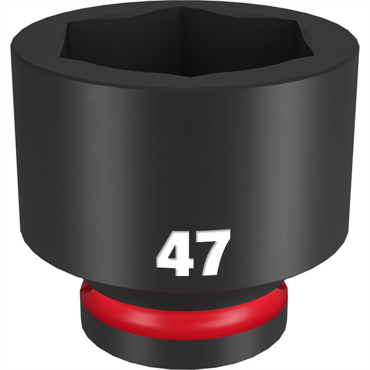 Milwaukee Tool SHOCKWAVE Impact Duty  3/4""Drive 47MM Standard 6 Point Socket