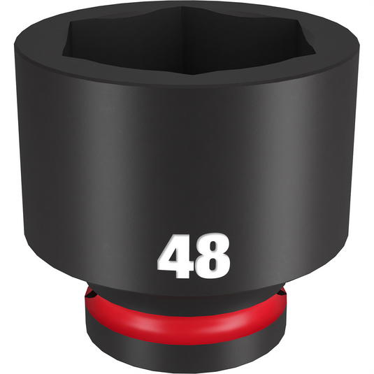 Milwaukee Tool SHOCKWAVE Impact Duty  3/4""Drive 48MM Standard 6 Point Socket