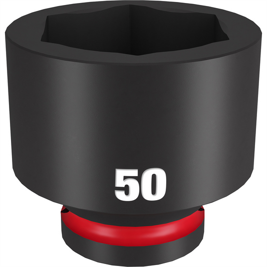 Milwaukee Tool SHOCKWAVE Impact Duty  3/4""Drive 50MM Standard 6 Point Socket