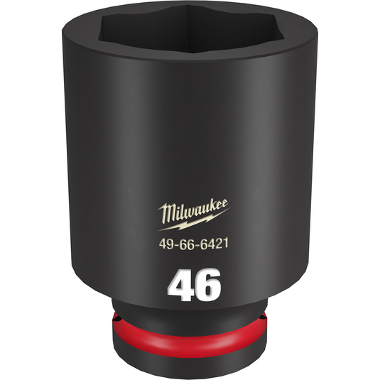 Milwaukee Tool SHOCKWAVE Impact Duty  3/4""Drive 46MM Deep 6 Point Socket