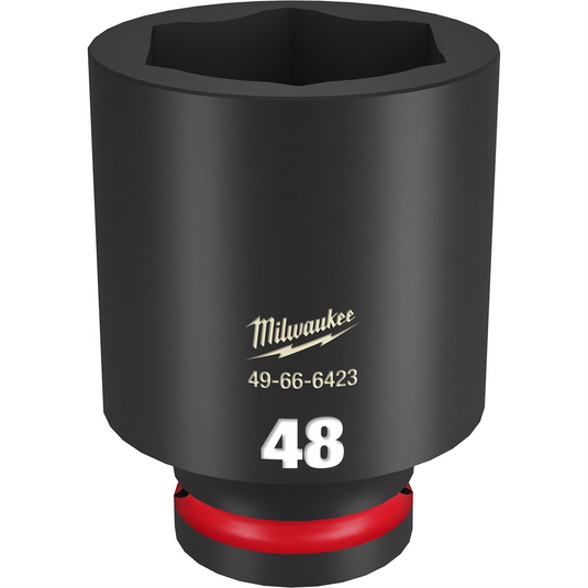 Milwaukee Tool SHOCKWAVE Impact Duty  3/4""Drive 48MM Deep 6 Point Socket