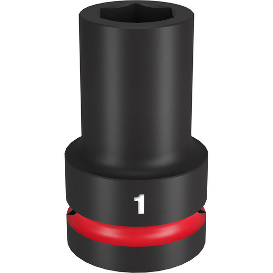 Milwaukee Tool SHOCKWAVE Impact Duty  1""Drive 1"" Deep 6 Point Socket