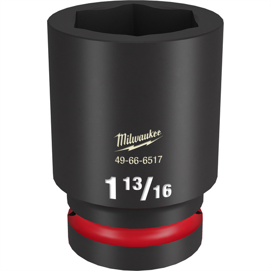 Milwaukee Tool SHOCKWAVE Impact Duty  1""Drive 1-13/16"" Deep 6 Point Socket