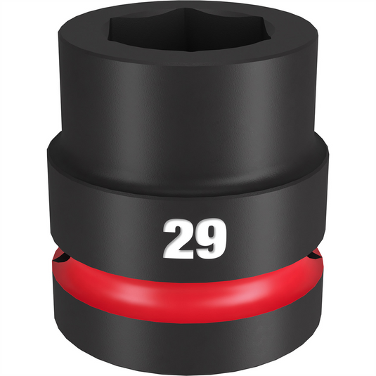 Milwaukee Tool SHOCKWAVE Impact Duty  1""Drive 29MM Standard 6 Point Socket