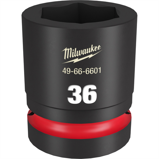 Milwaukee Tool SHOCKWAVE Impact Duty  1""Drive 36MM Standard 6 Point Socket