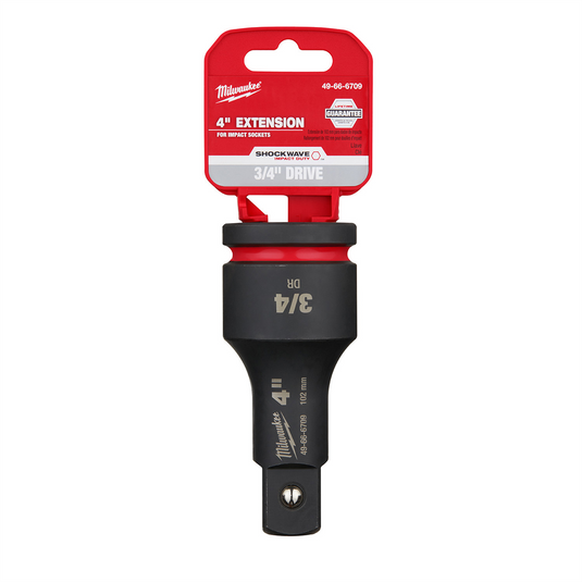 Milwaukee Tool SHOCKWAVE Impact Duty  3/4"" Drive 4"" Extension