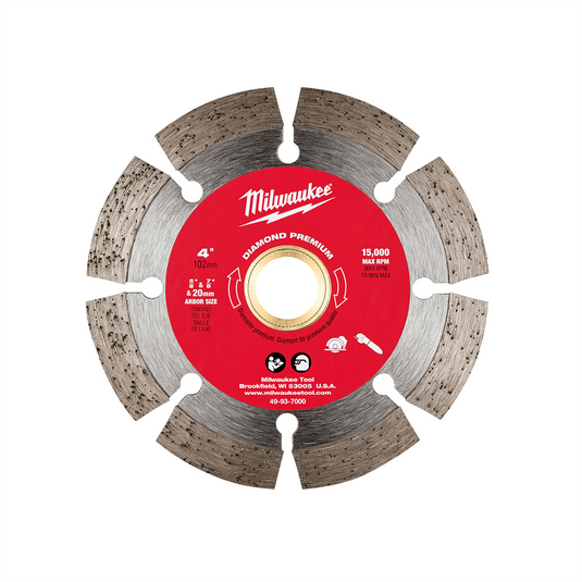 Milwaukee Tool 4"" Diamond Premium Segmented