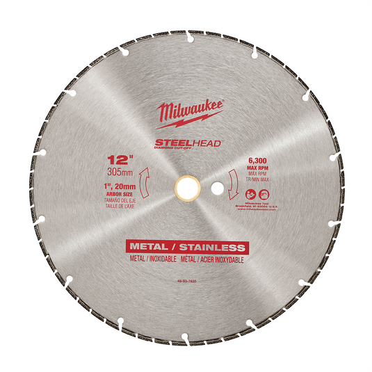 Milwaukee Tool 12"" SteelHead Diamond Cut-Off