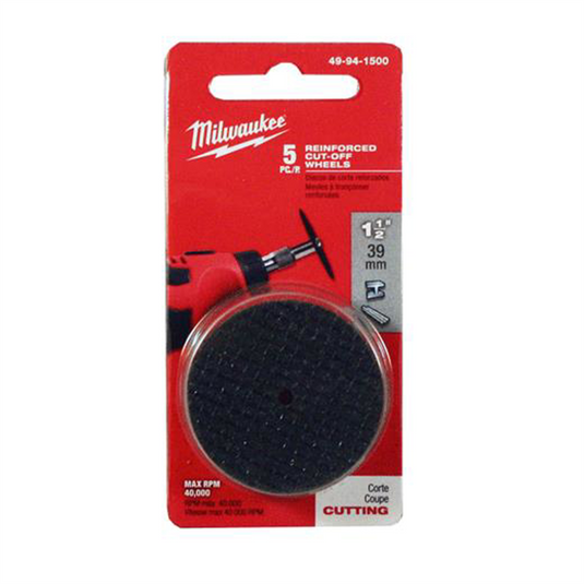 Milwaukee Tool 1-1/2"" Reinforced Cut-Off Wheels