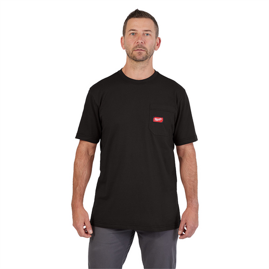 Milwaukee Tool GRIDIRON Pocket T-Shirt - Short Sleeve Black S