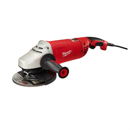 Milwaukee Tool 15 Amp 7""/9"" Large Angle Grinder w/ Lock-on