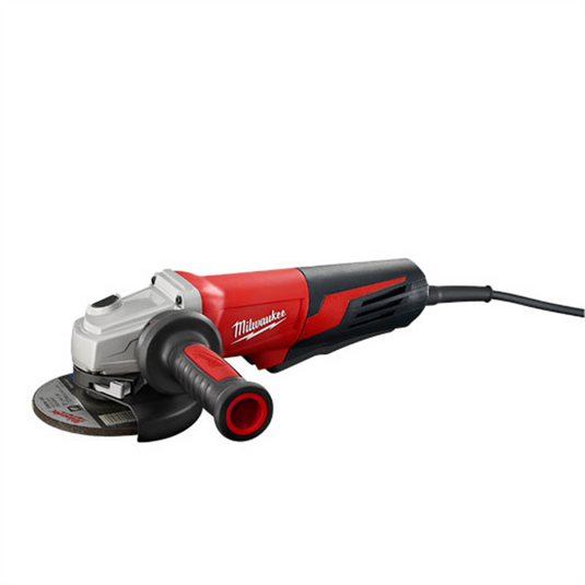 Milwaukee Tool 13 Amp 5""   Small Angle Grinder  Paddle; Lock-On
