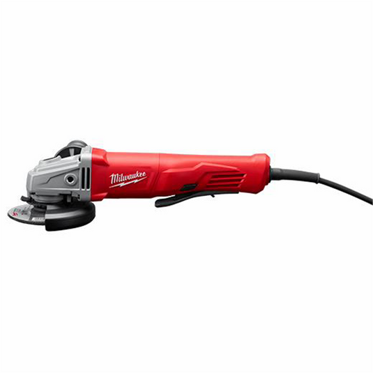 Milwaukee Tool 11 Amp Corded 4-1/2 in. Small Angle Grinder Paddle No-lock