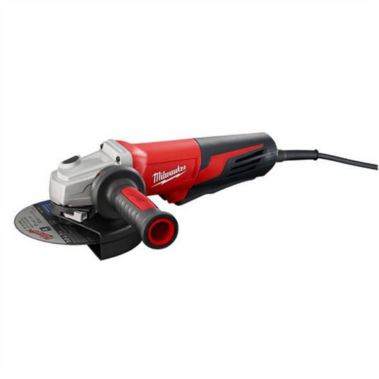 Milwaukee Tool 13-AMP 6"" SMALL ANGLE GRINDER PADDLE; NO-LOCK