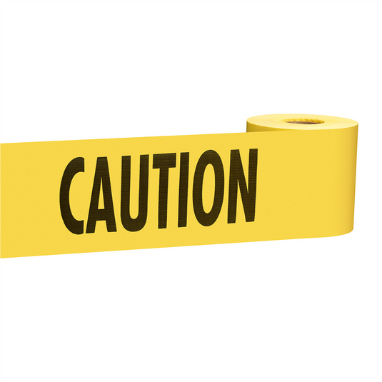 Milwaukee Tool 300' Yellow Standard Barricade Tape-Caution