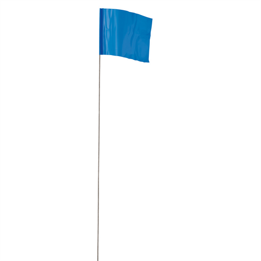 Milwaukee Tool 2.5 in. x 3.5 in. Blue Flag Stakes