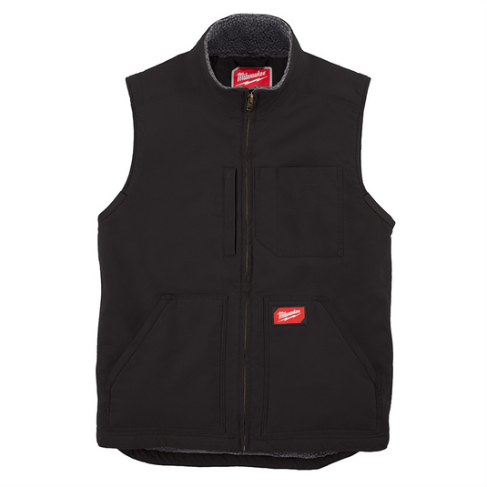 Milwaukee Tool HEAVY DUTY SHERPA-LINED VEST - BLACK S