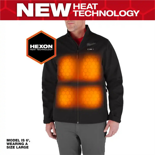 Milwaukee Tool M12 Heated TOUGHSHELL Jacket Kit; Black; XL