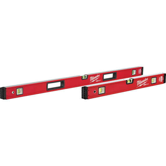 Milwaukee Tool 24""/ 48"" REDSTICK Box Level Set