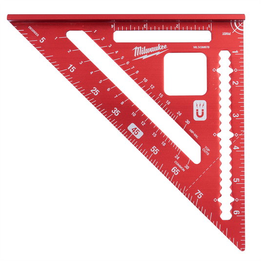 Milwaukee Tool 7"" Magnetic Rafter Square