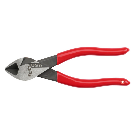 Milwaukee Tool 6"" Diagonal Dipped Grip Cutting Pliers (USA)
