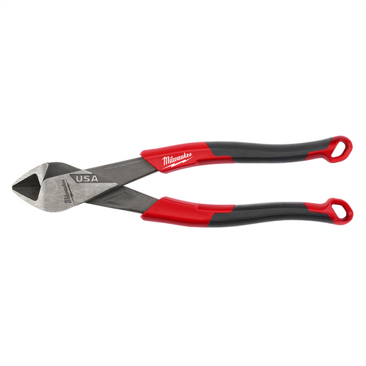 Milwaukee Tool 8"" Diagonal Comfort Grip Cutting Pliers (USA)
