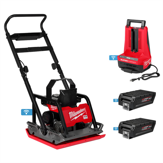 Milwaukee Tool MX FUEL 20"" Plate Compactor Kit