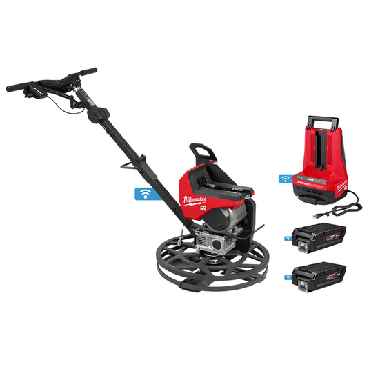 Milwaukee Tool MX FUEL 24"" Walk-Behind Edging Trowel Kit