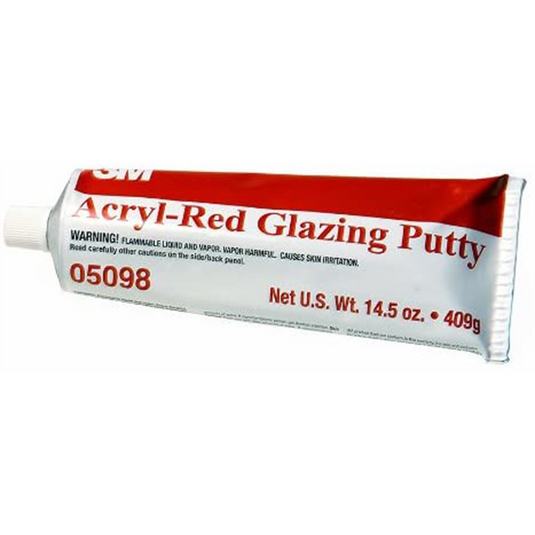 3M 3M Acryl Putty; 05098; Red; 14.5 oz