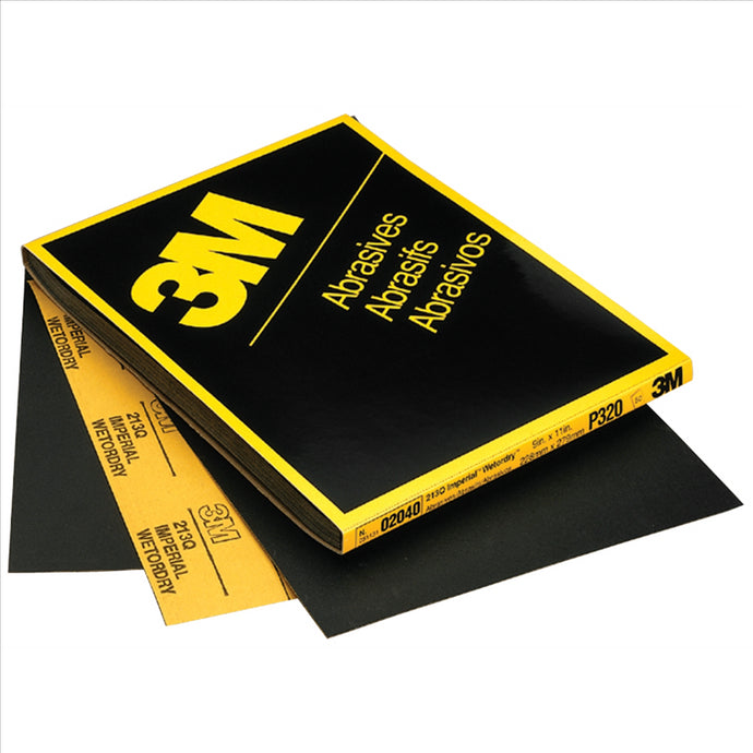 3M PAPER SHEETS IMPERIAL WETORDRY 9