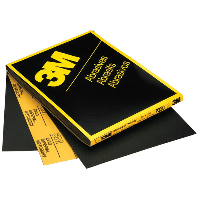 3M PAPER SHEETS IMPERIAL WETORDRY 9