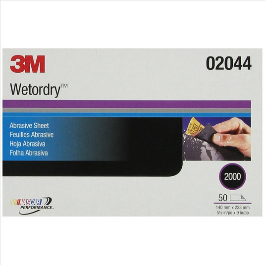 3M PAPER SAND IMP 2000 MICRO FINE 5 1/2X 9 50/SL