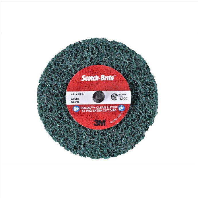3M Scotch-Brite RolocXT Pro Extra Cut Disc 4In 1/2 in