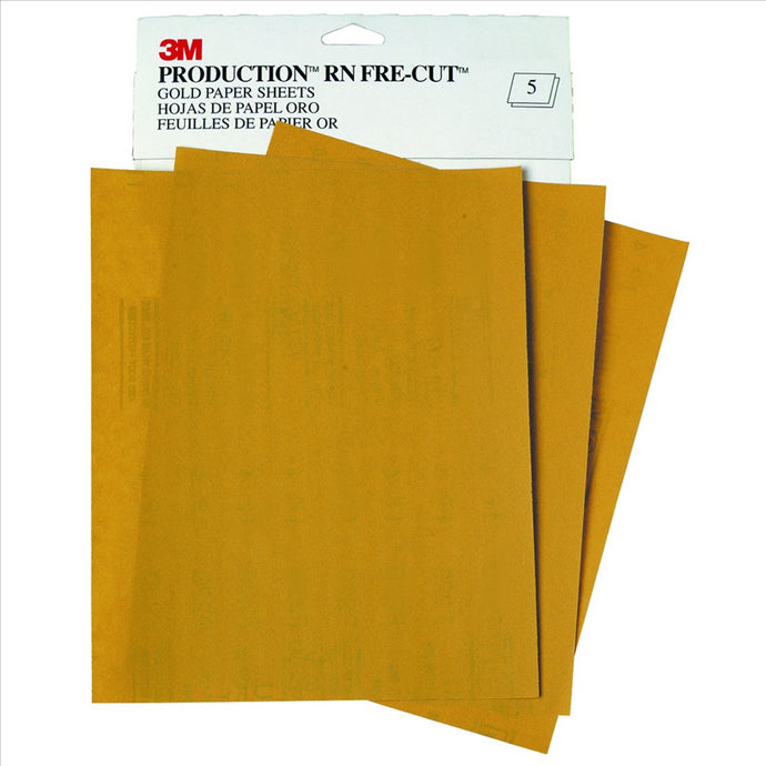3M PAPER SHEETS RESINITE GOLD 9