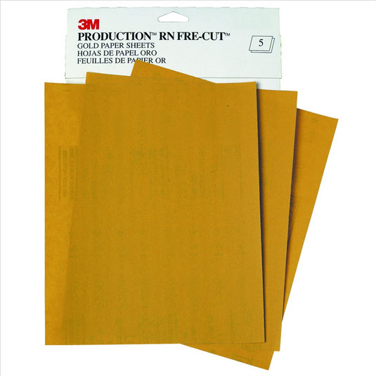 3M PAPER SHEETS RESINITE GOLD 9