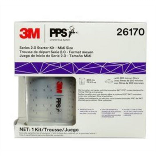 3M 3M PPS Series 2.0 6-Pack Starter Kit Midi