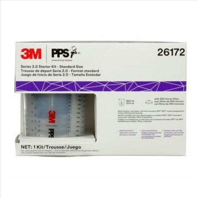 3M 3M PPS Series 2.0 6-Pack Starter Kit 200 Micron