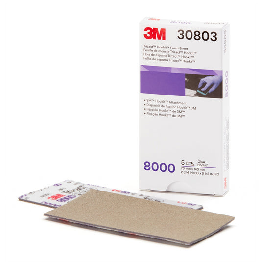 3M 3M Trizact Hookit Foam Sheet 8000