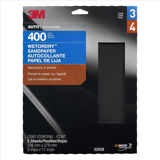 3M PAPER SHEETS-WETORDRY 9