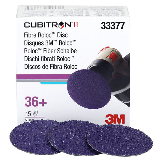 3M CUBITRON II FIBRE ROLOC DISC 2