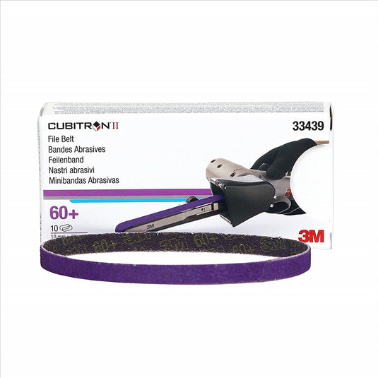 3M Cubitron II File Belt 60+ 10mmx330mm (3/8