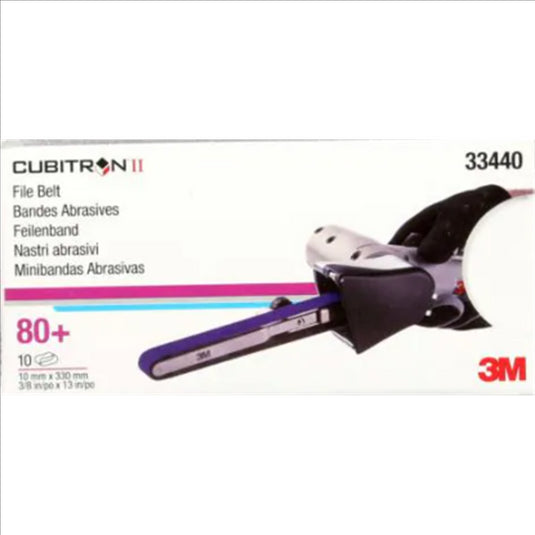 3M Cubitron II File Belt 80+ 10mmx330mm (3/8