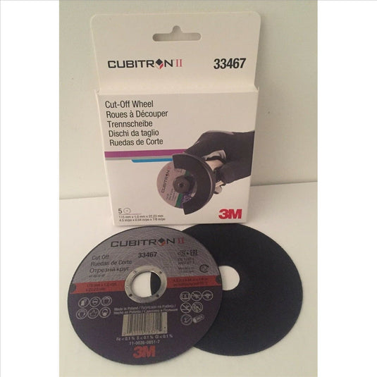 3M Cubitron Cut-Off Wheel 4.5 in. 5pk